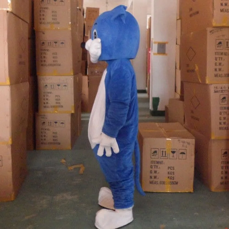 Новинка маскарадный костюм синей кошки нарядное платье для вечевечерние