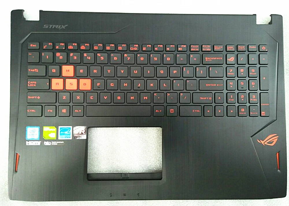 Чехол-клавиатура с подсветкой для ноутбука США Asus ROG Strix GL502 GL502V GL502VT GL502VS GL502VM GL502VY