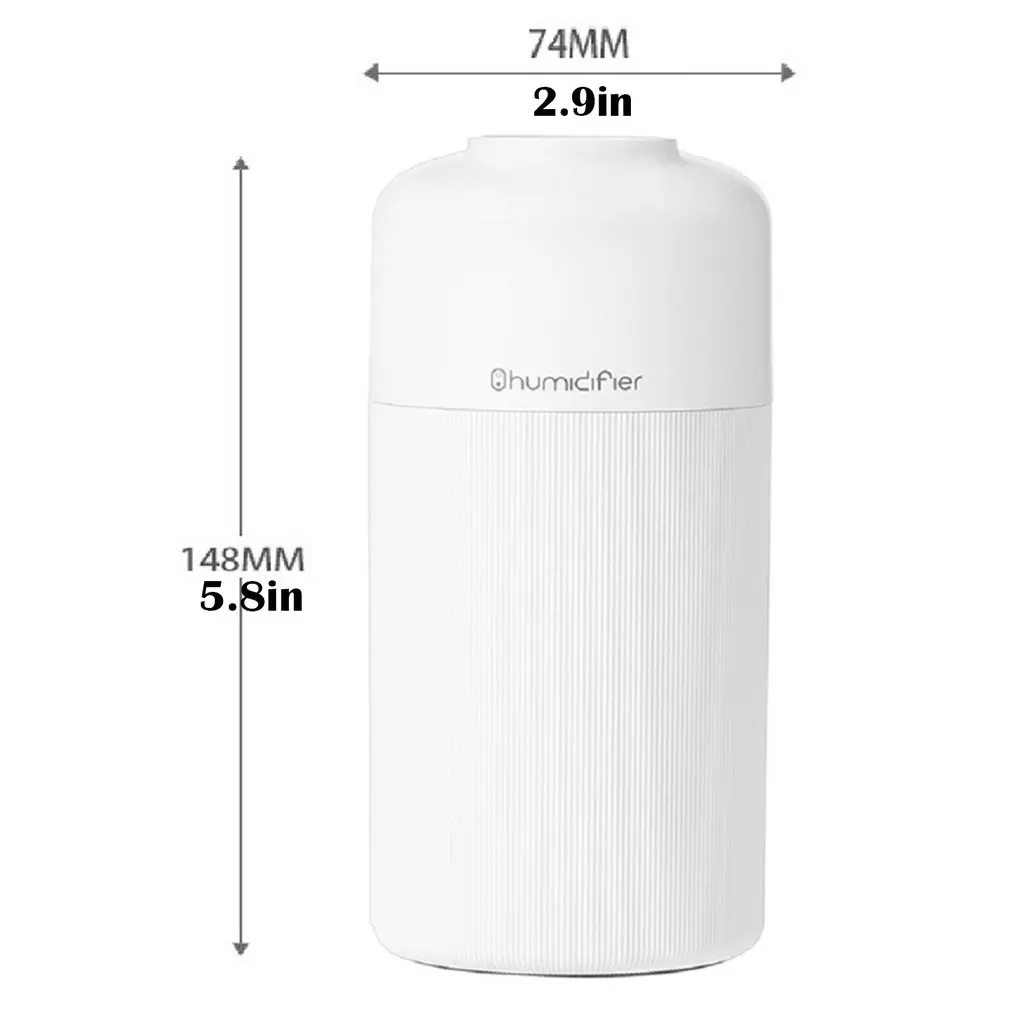 

Portable Humidifier USB Rechargeable Air Humidifier Household Large Capacity Desktop Mute Humidifier