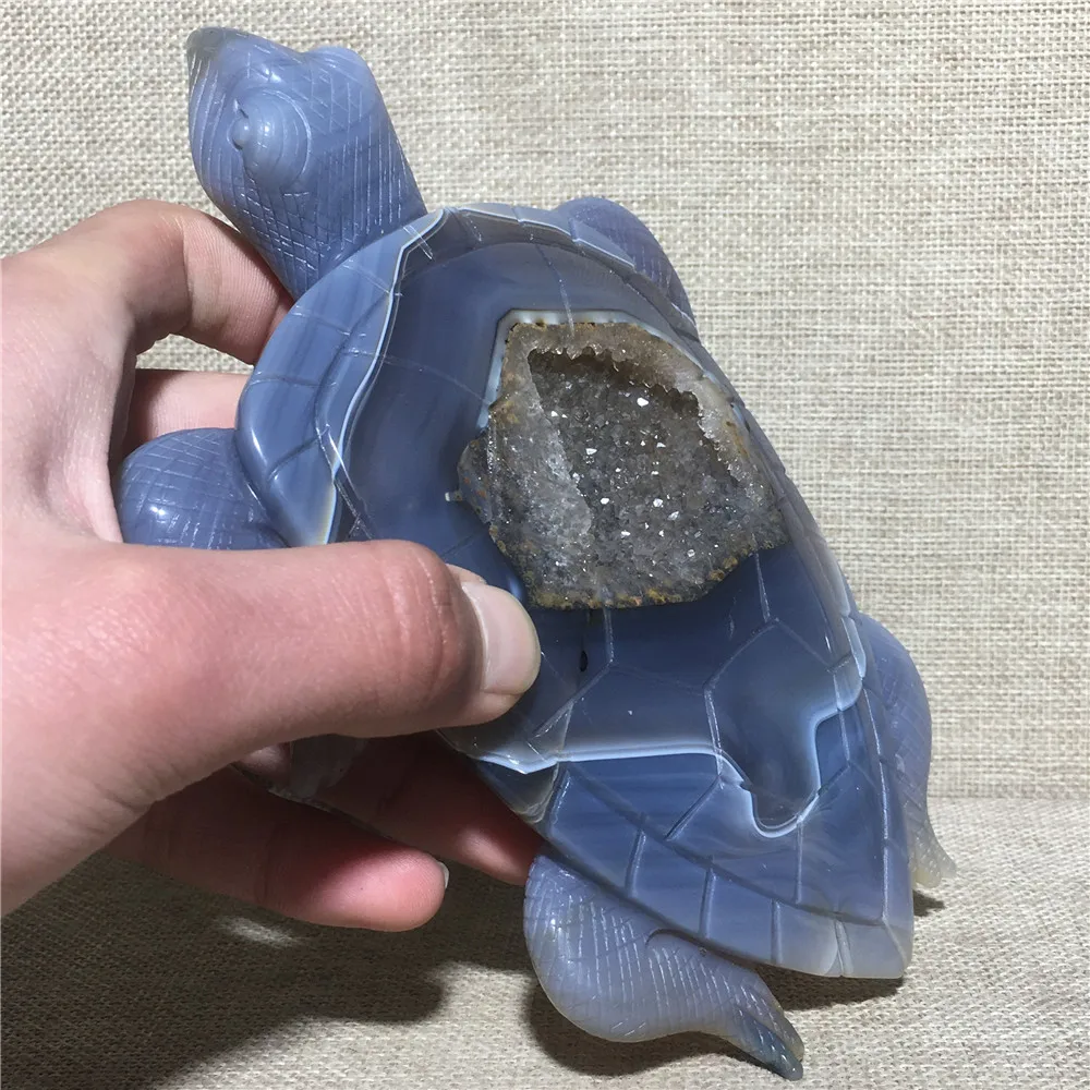 

Natural Agate Geode Crystals And Stone Chakra Treatment Gemtones Gift Meditation Healing Quartz Tortoise Ornament For Home Decor