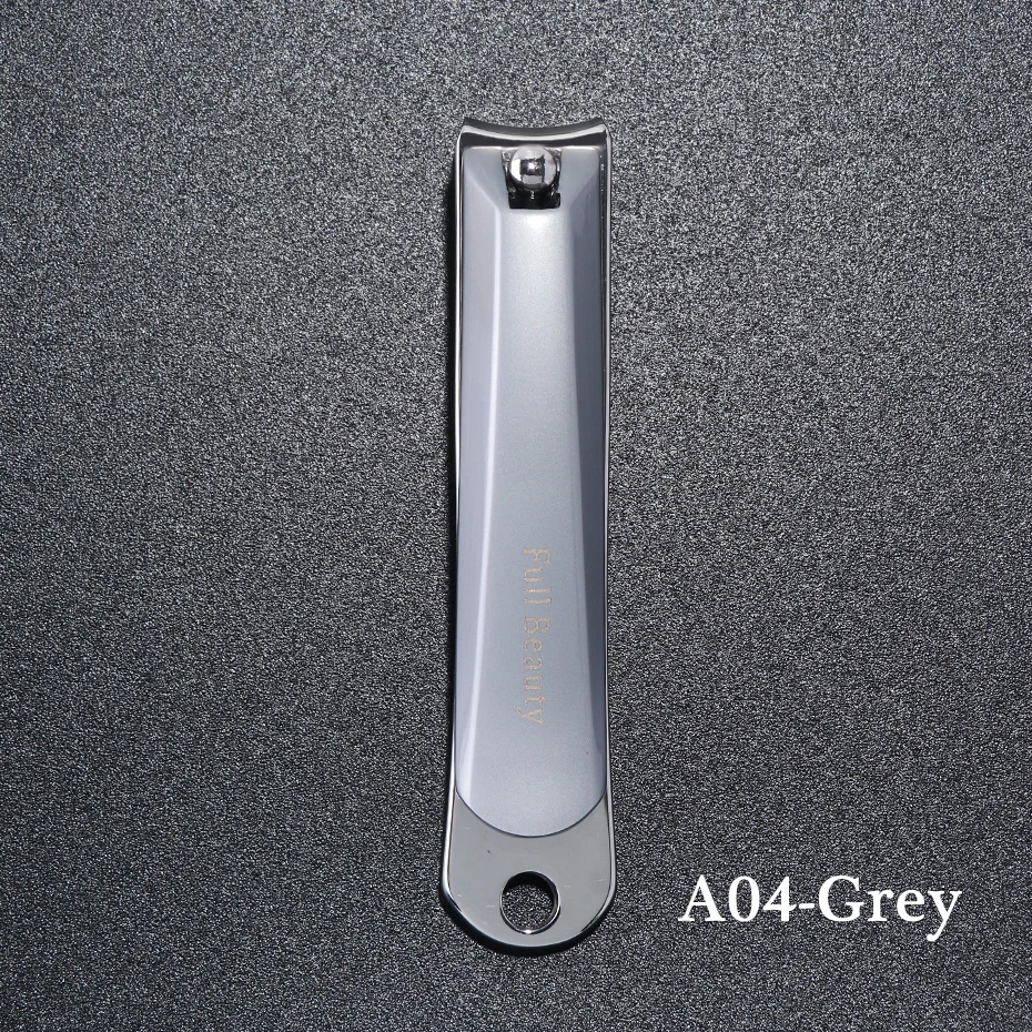 A04-Grey 7 типов щипцов для ногтей из нержавеющей стали, профессиональный резак для ногтей, триммер для ногтей, омертвевшая кожа, инструмент для маникюра для кутикулы LY1557 - Цвет: A04-Grey