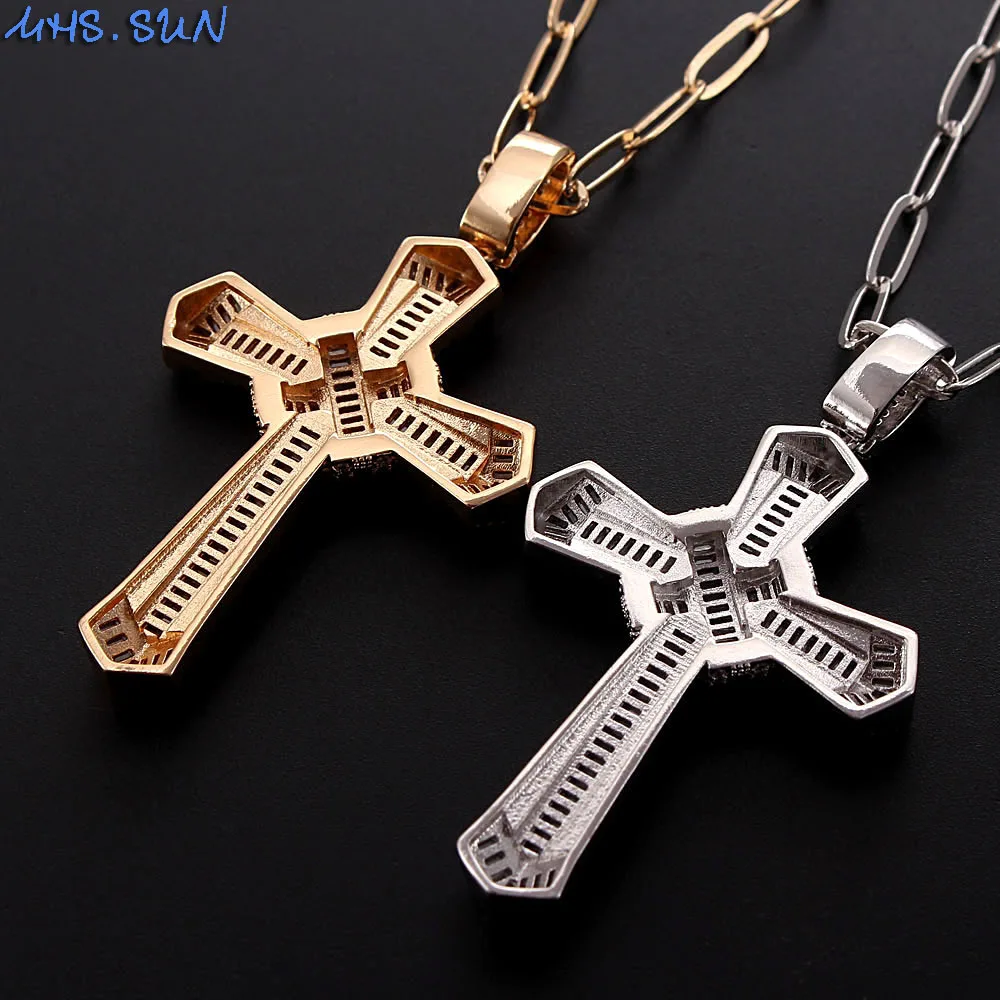 Роскошное ожерелье MHS.SUN с подвеской в виде креста модное цепочкой