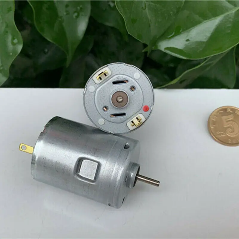 Mabuchi RS-385PV-2465 Мотор DC 6V 9V 12V 18V 24V 18800RPM высокоскоростная Магнитная мини Угольная