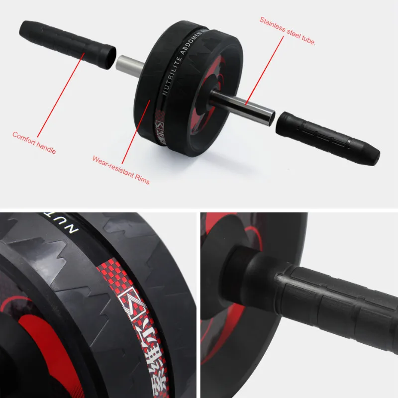 Ab роликовый тренажер для брюшной полости двухколесная машина мускуляции тела