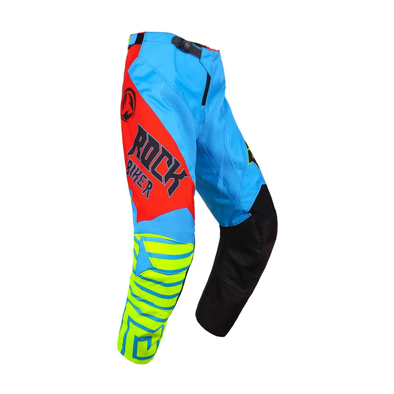 Байкерский костюм ROCK футболка и штаны для мотокросса с длинным рукавом мотоцикла