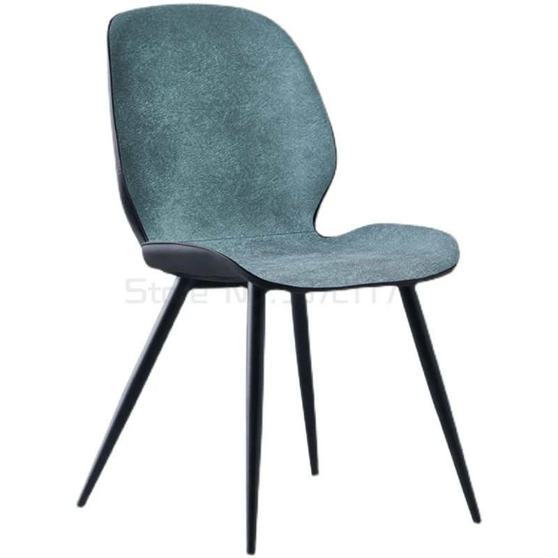 

Обеденный стул для дома, современный простой кожаный мягкий стул для ресторана, стол для переговоров, обеденный стол и стул