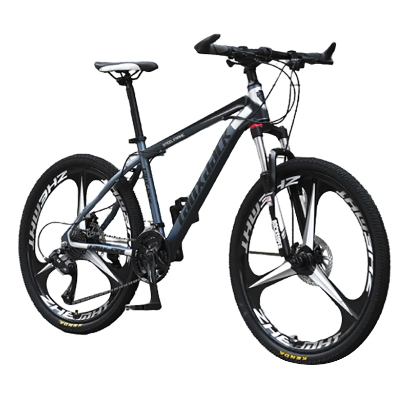 Bestellen Lauxjack 24 26 Zoll Rad Carbon Stahl Rahmen Erwachsene Mountainbike 24 Geschwindigkeit Off-road Road Fahrrad Männer Racing Fahrt Sport Radfahren