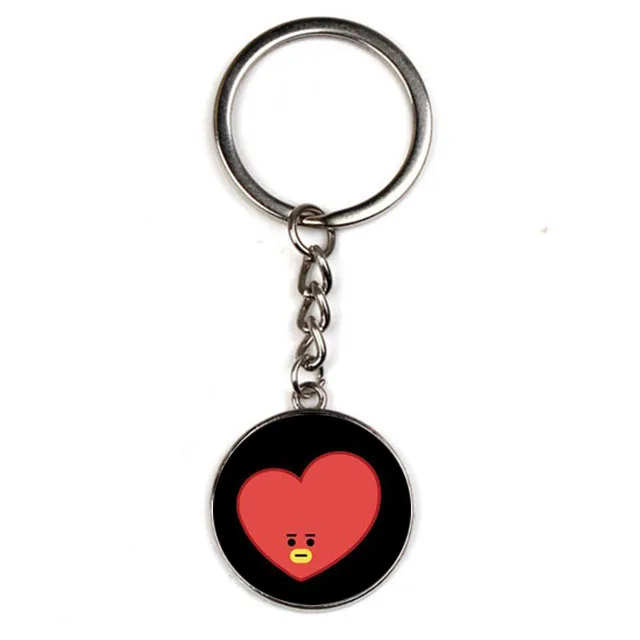 Милая картонная лицевая Экспрессия брелок для фотографии Geeky Boyfriend подарок