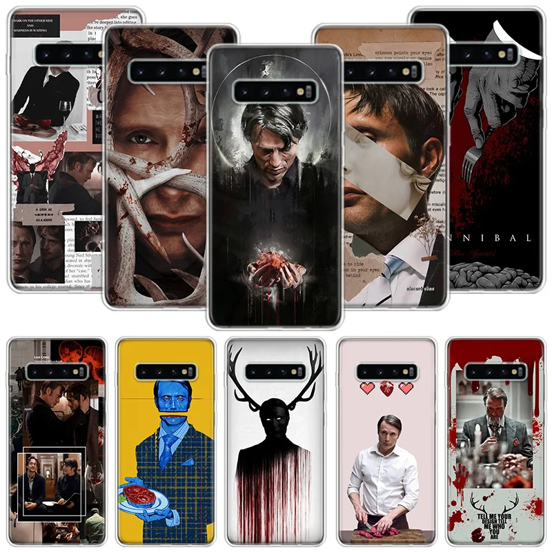 Телефонный чехол Hannibal с фильмом для Samsung Galaxy S20 FE S10 Plus S21 S22 S23 Ultra S10E S9 S8 S7 Edge Fundas Cover