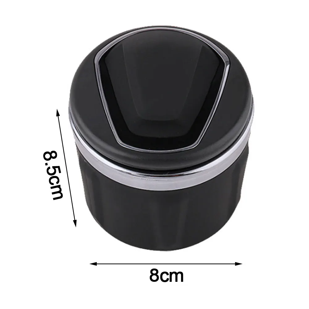 Портативная автомобильная пепельница со светодиодный светильник кой сигаретная