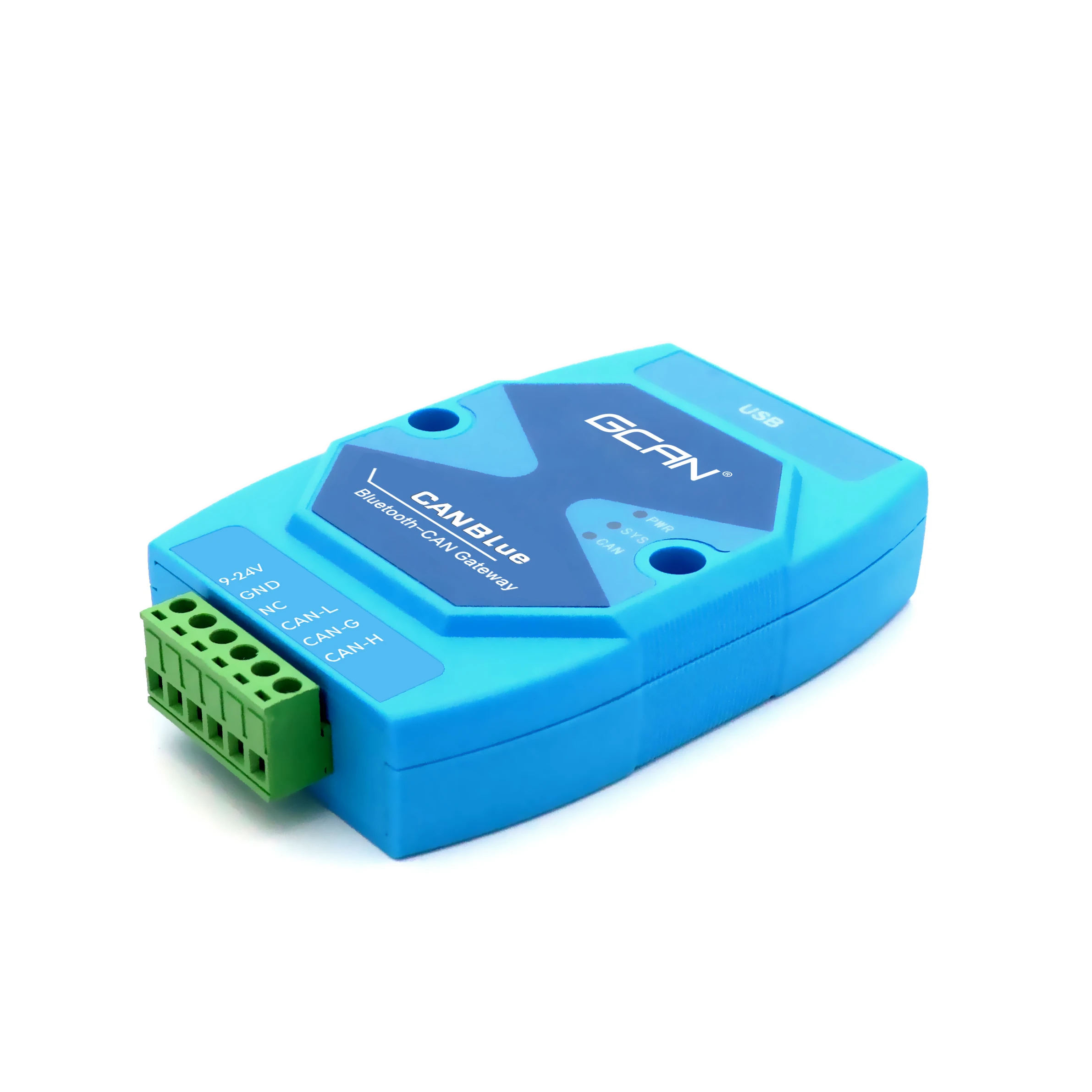 High Quality GCAN-203 Industrial grade Bluetooth to CAN-Bus converter gateway support android examples