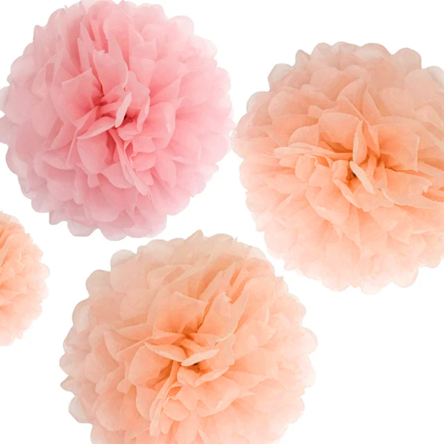 30 см 35 свадебные бумажные цветы декоративные помпоны 12 14-дюймовые шары вечерняя