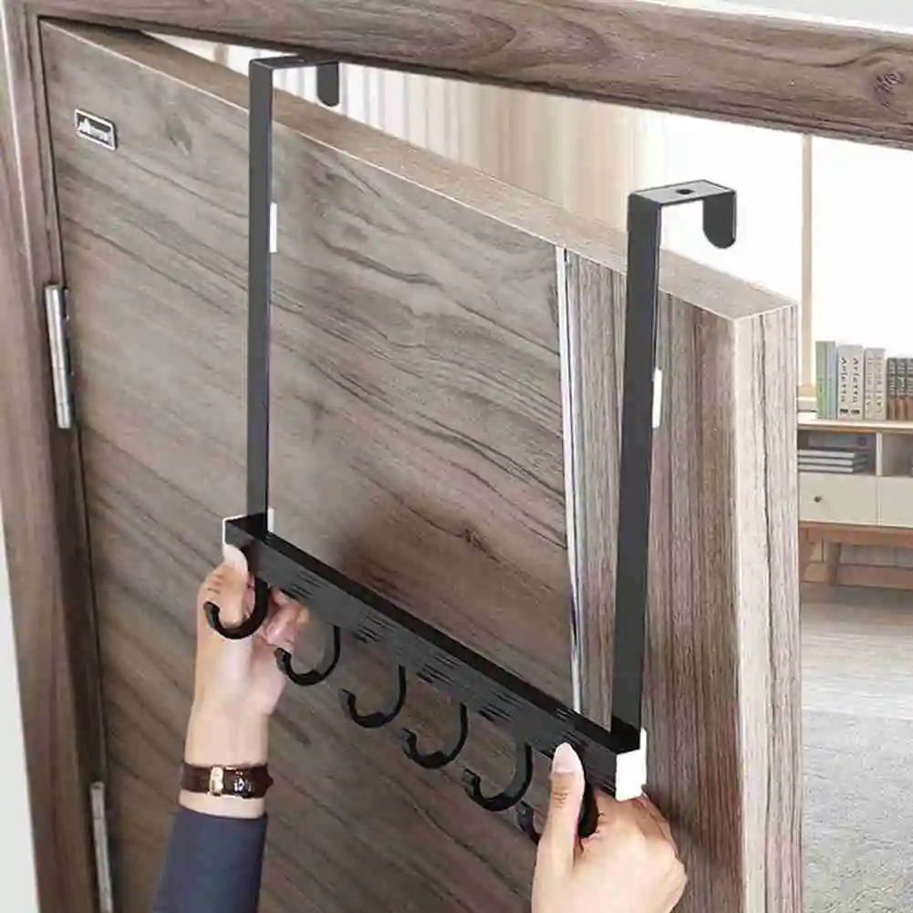 

6 крючков для двери заднего крючка крючок для двери без перфорации крючок для пальто и крючок для шляпы