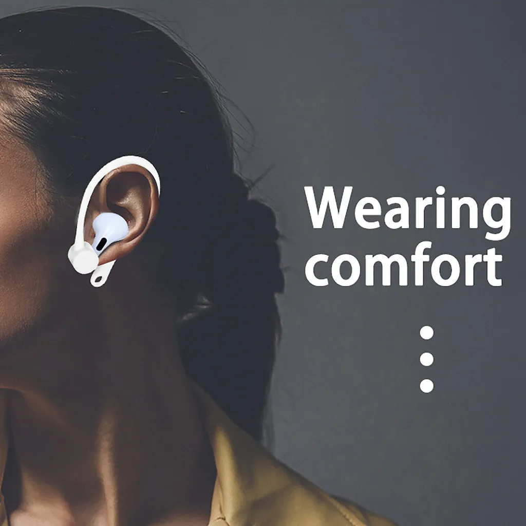 Мягкий силиконовый Противоскользящий веревочный ремешок для airpods AirPods