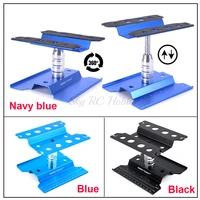 metal aluminum rc car workstation work stand repair 360 degree rotation for 18 110 112 116 scale model parts