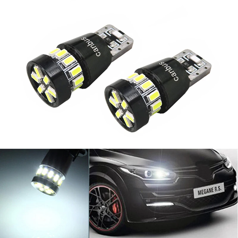 2 шт. гасветильник ритные огни T10 W5W 168 194 SMD|Фара для авто в сборе| |