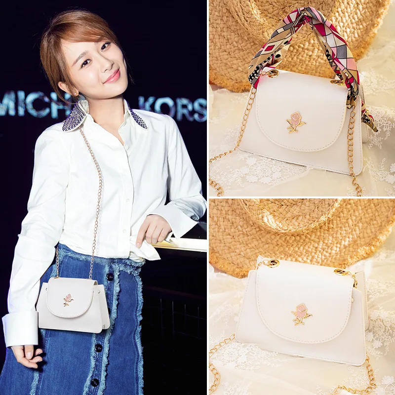 Мини-сумка женская PU Сумка на одно плечо сумка студенческая милая для мобильного