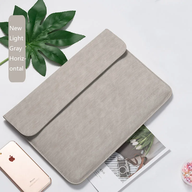 Gray Matte Для мужчин чехол для ноутбука Macbook air 13 Чехол сумка для ноутбука macbook pro 13 15 ноутбук чехол 14 дюймов для Тетрадь ноутбук ТАС wo Для мужчин - Цвет: Gray Matte