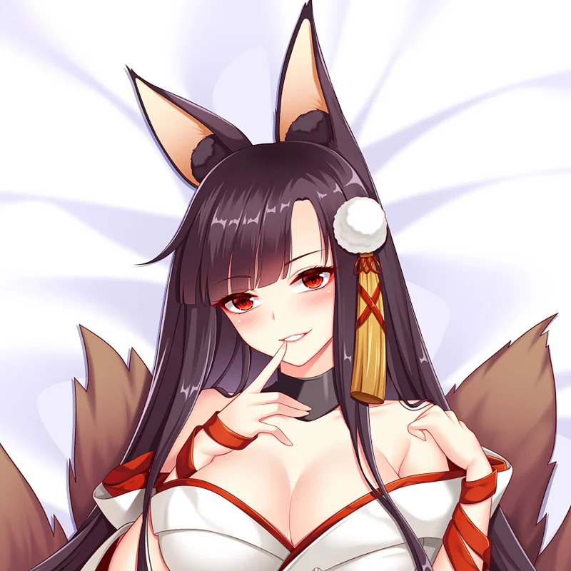Azur Lane акаджи каэде игра Dakimakura обниматься тела Чехол Подушка отаку длинная