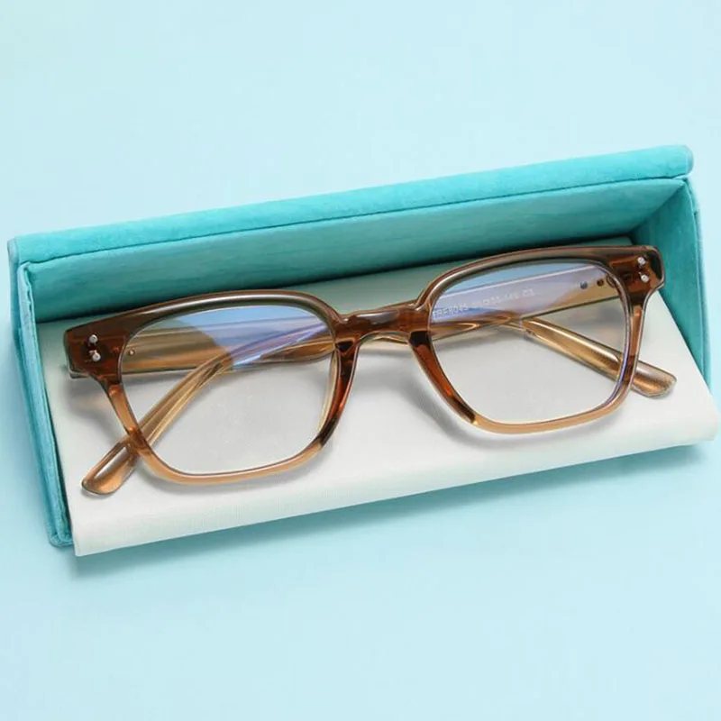 Очки квадратные с защитой от синего света для мужчин и женщин оптические