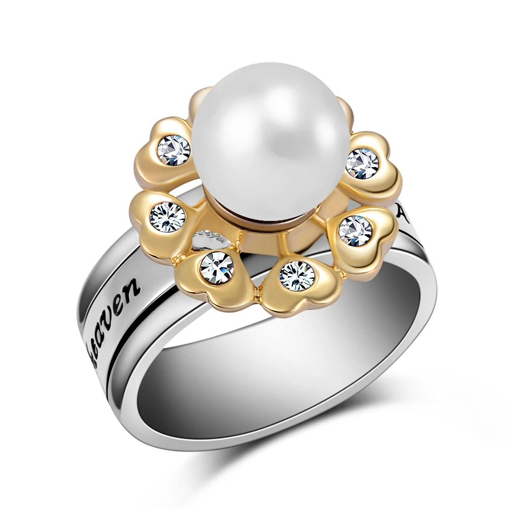 Цветок кольцо с урной для праха пепла держать близких частичка моего сердца