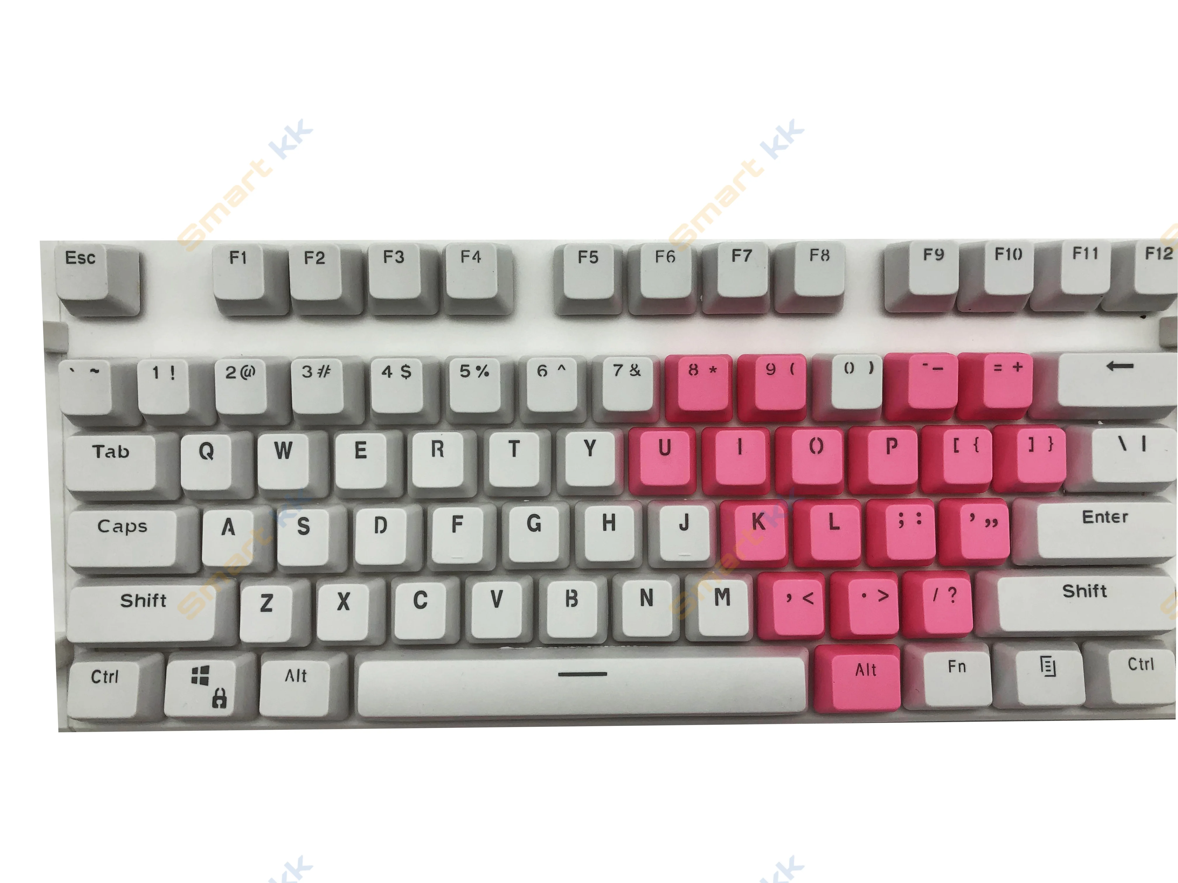 

KKGAMING PBT Transparent Keycap Two-color Injection Backlit Universal 104 Keys DIY Accessories For Mechanical Keyboard