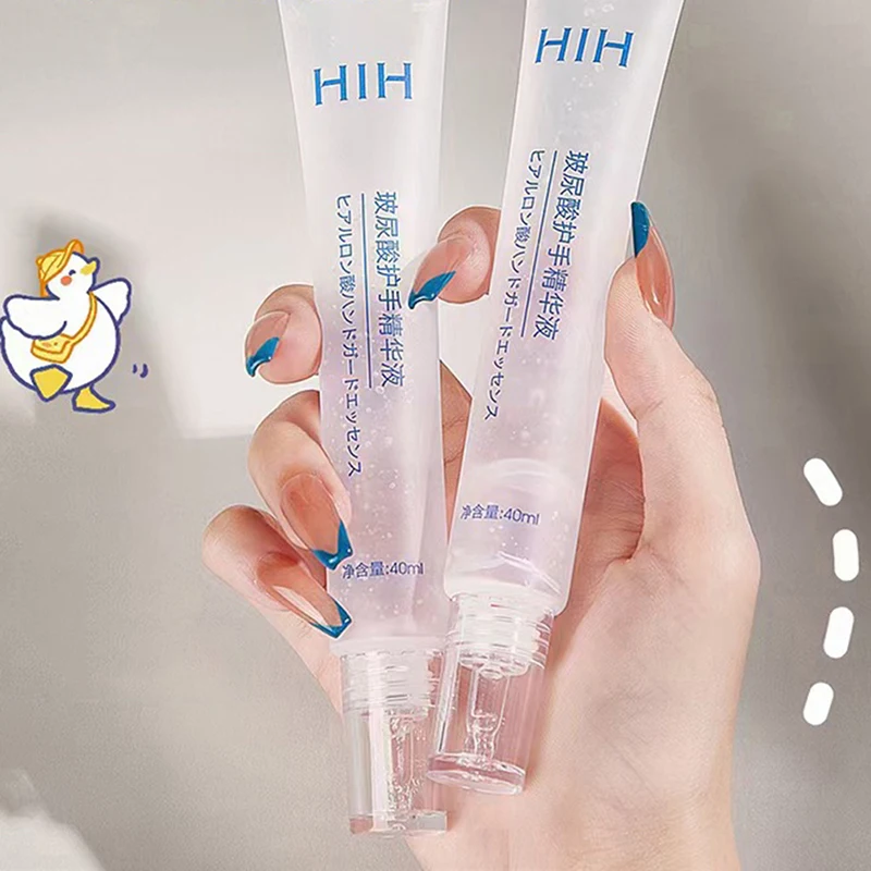 

Гиалуроновая кислота, сыворотка для рук, портативный крем для рук для женщин, Осень-зима, не жирный, увлажняющий и увлажняющий