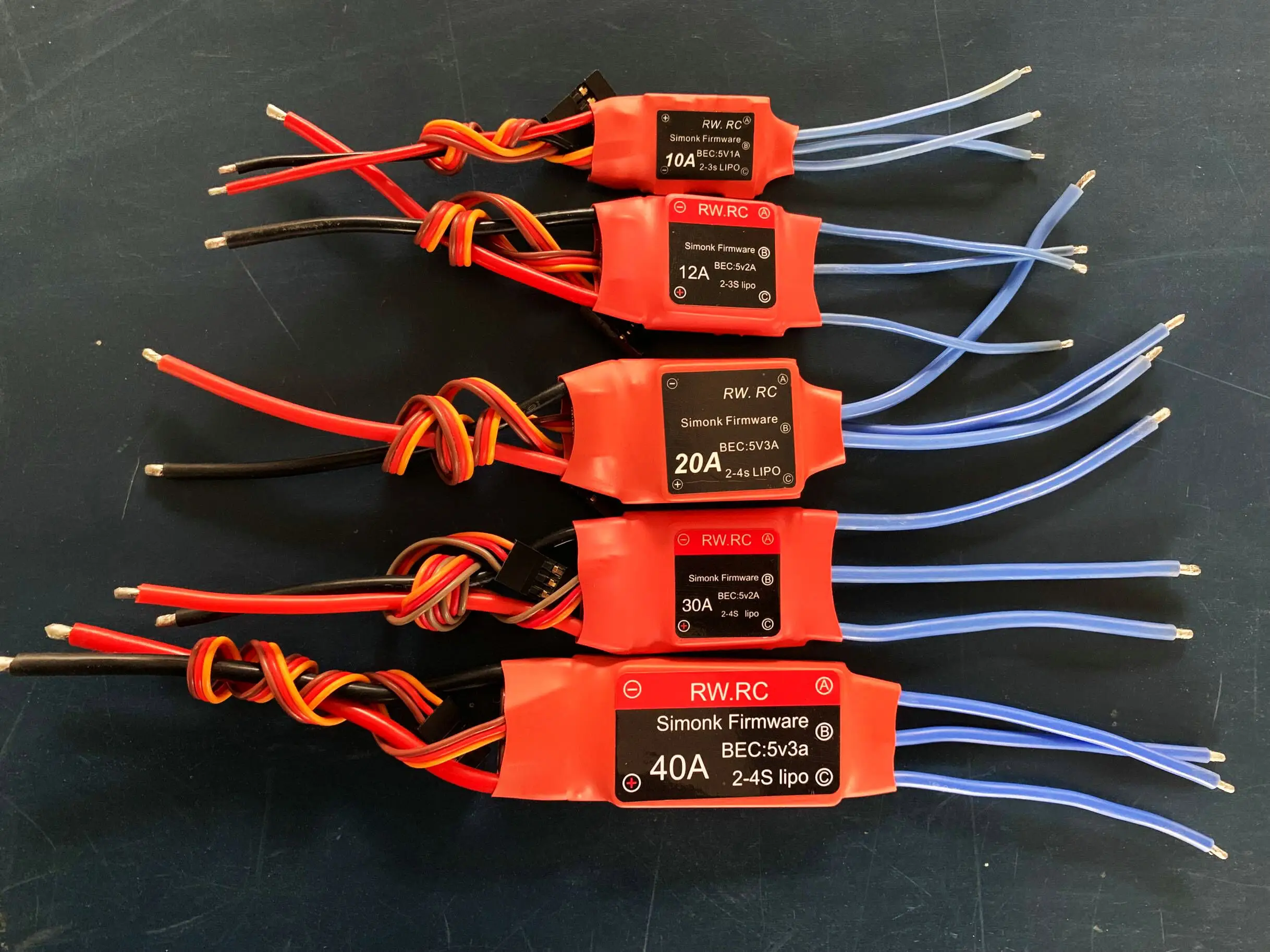 Simonk 10A 12A 15A 20A 30A 40A 50A 70A 80A Firmware Electronic Speed Controller ESC for RC Multicopter Helicopter | Электроника