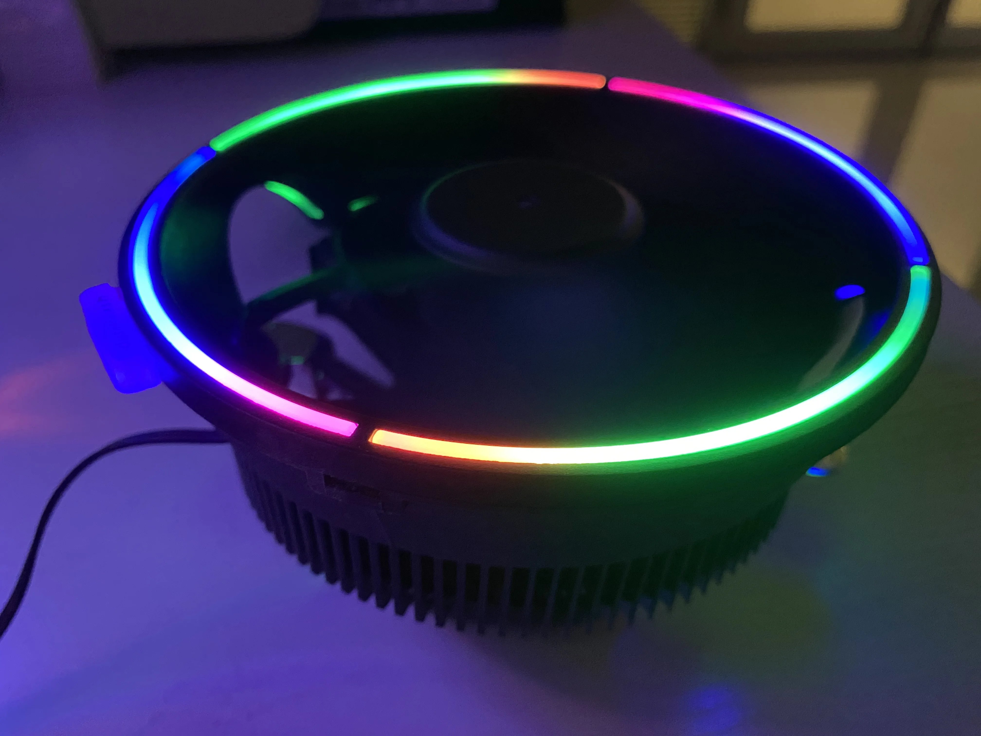 Кулер DarkFlash darkvoid для ЦП радиатор охлаждения с RGB-подсветкой 12 В бесшумный