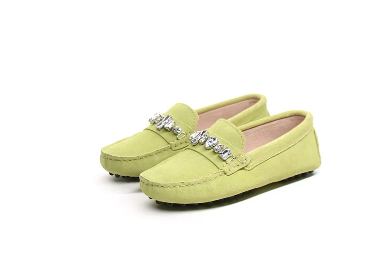 genuine cowhide leather women shoes Female Casual Fashion Flats Spring Autumn driving shoes women leather loafers