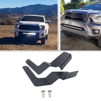 for 2007 2019 toyota tundra pickup lower bumper grille hidden insert led light bar mounting brackets car accessories