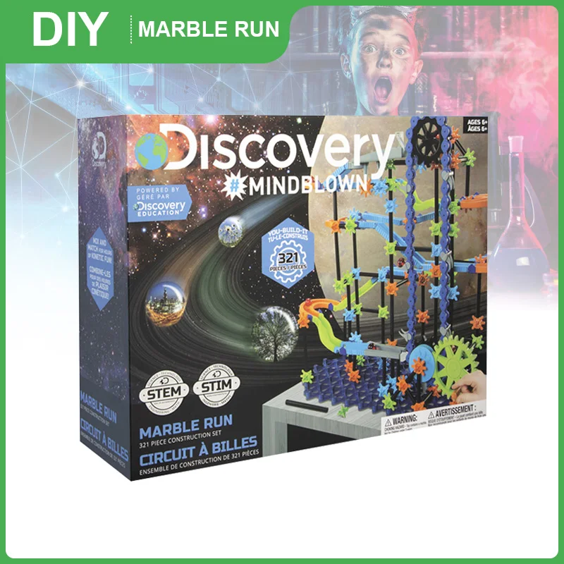 Трек marble Run Строительные блоки marble s цепи лабиринт шары цепи треки marble работает лифт блоки игрушки для детей DIY