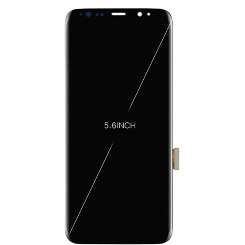 AMOLED для samsung Galaxy S8 G950A G950U G950F ЖК-дисплей кодирующий преобразователь сенсорного экрана в сборе с линией