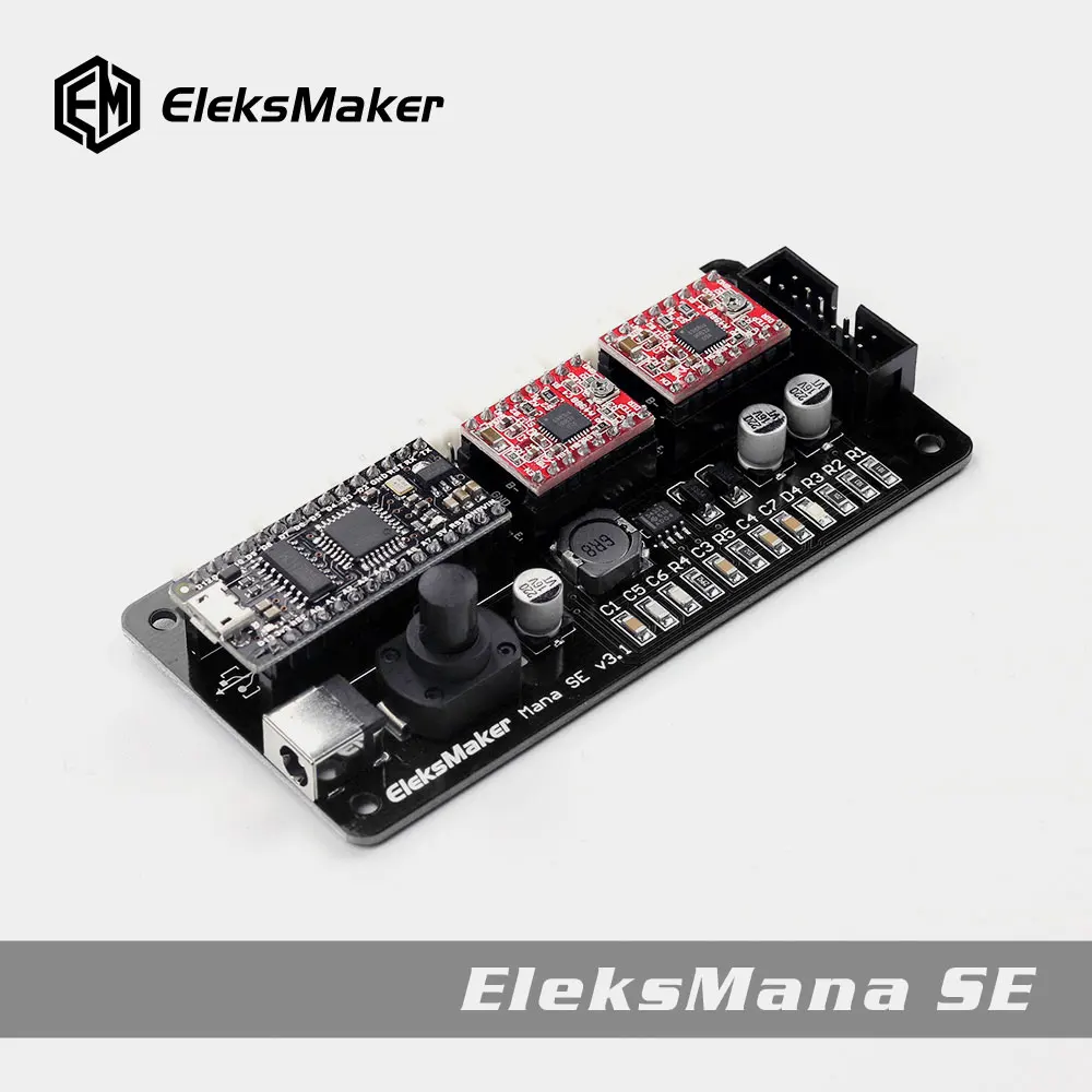 EleksMaker®EleksManaSE V3.2 2 оси драйвер шагового двигателя для DIY гравировальный станок с