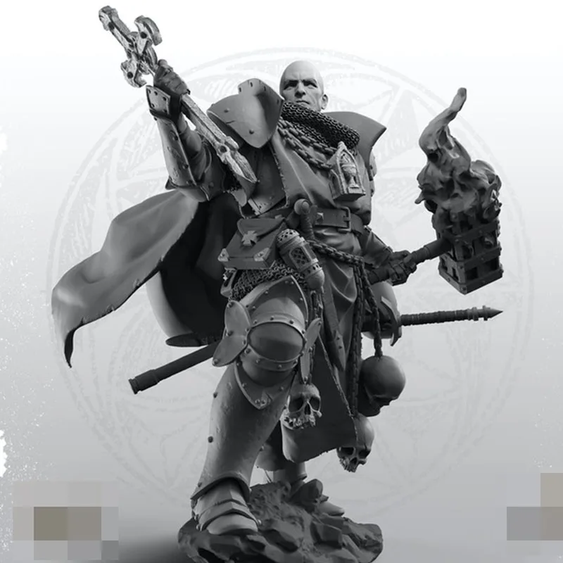 

Fantasy Sir Percival, Рисунок 1/24 персонаж из смолы, модель R553