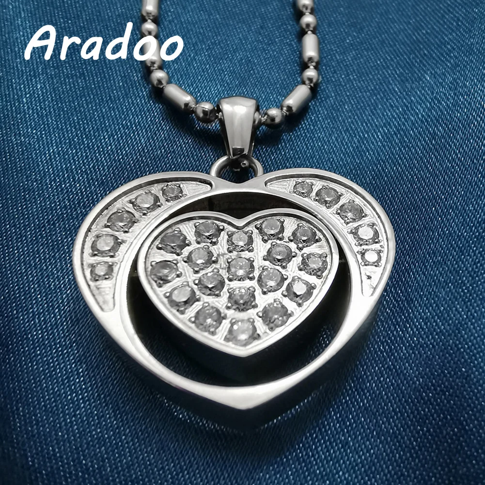 

ARADOO 2021 Fashion Popular New Style Healthy Energy Anti-Radiation Strengthen Immunity Stay Slim Pendant Necklace Holiday Gift