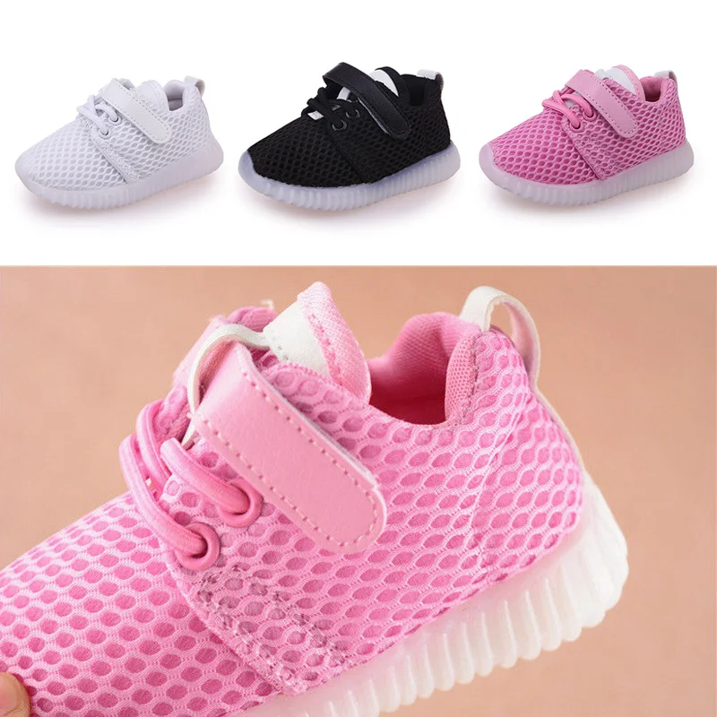 Лидер продаж Модная Нескользящая спортивная обувь с подсветкой для