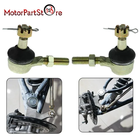 Комплект наконечников рулевой тяги для Yamaha Raptor 700 660 Warrior Grizzly Banshee 350 Blaster 200 YFS200 YFZ350 YFM660 YFM700 YFM125 YFM250 550