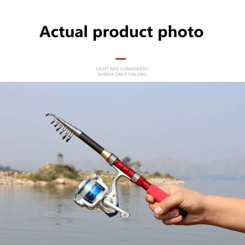 Мини для рыбалки из пластика FRP штанга комплект ISO соленой воды приманка