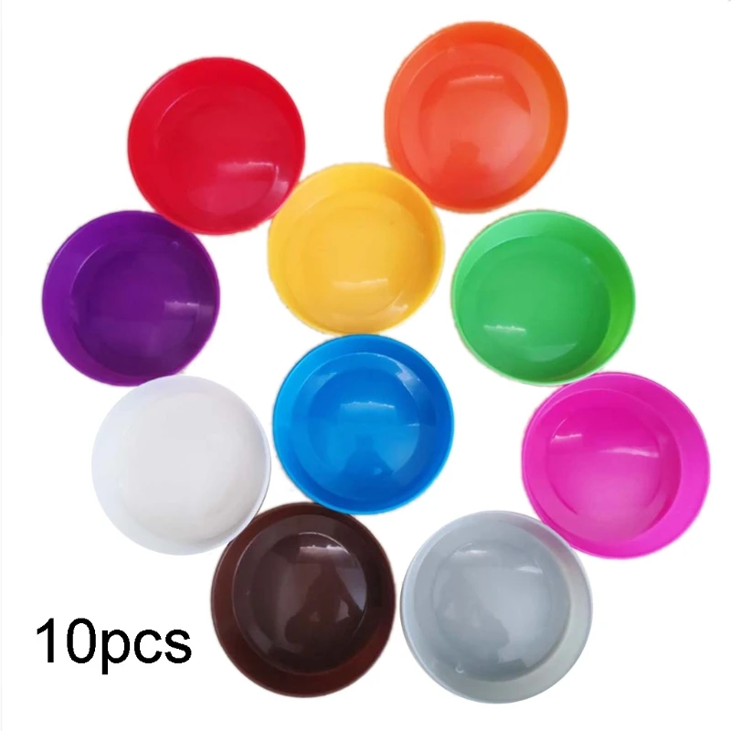 

4/10pcs Children Kids Colorful Artist Paint Palette Tray for Oil Watercolor Drawing Tool