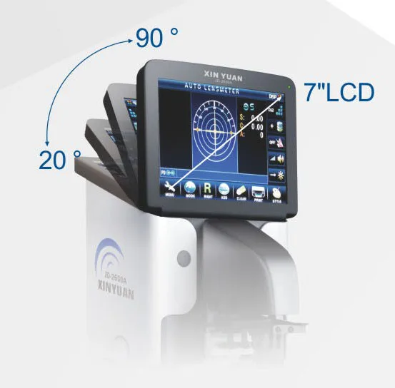 JD2600A автоматический измеритель линзометра цифровой фотометр линзометр 7