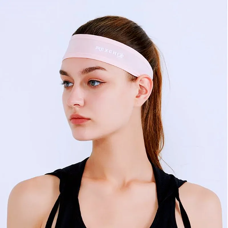 Дышащая быстросохнущая спортивная повязка на голову поглощающая пот для бега
