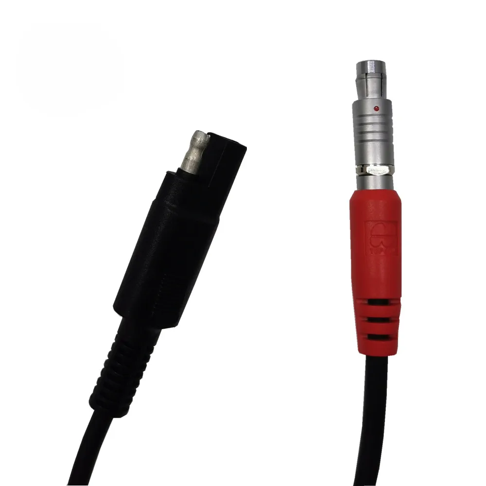 Фото A00302 Кабель питания, совместимый с GB500 1000 GR3 GR5 GPS HiPer Lite, проводными с 2-контактными разъемами, 5-контактный №2