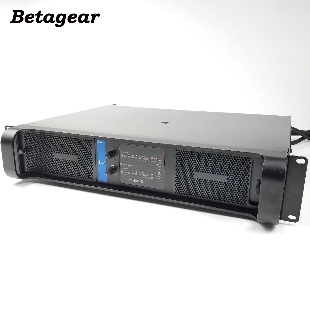 Профессиональный усилитель Betagear 2350 Вт x2 канальный мощности сабвуфер 14000q