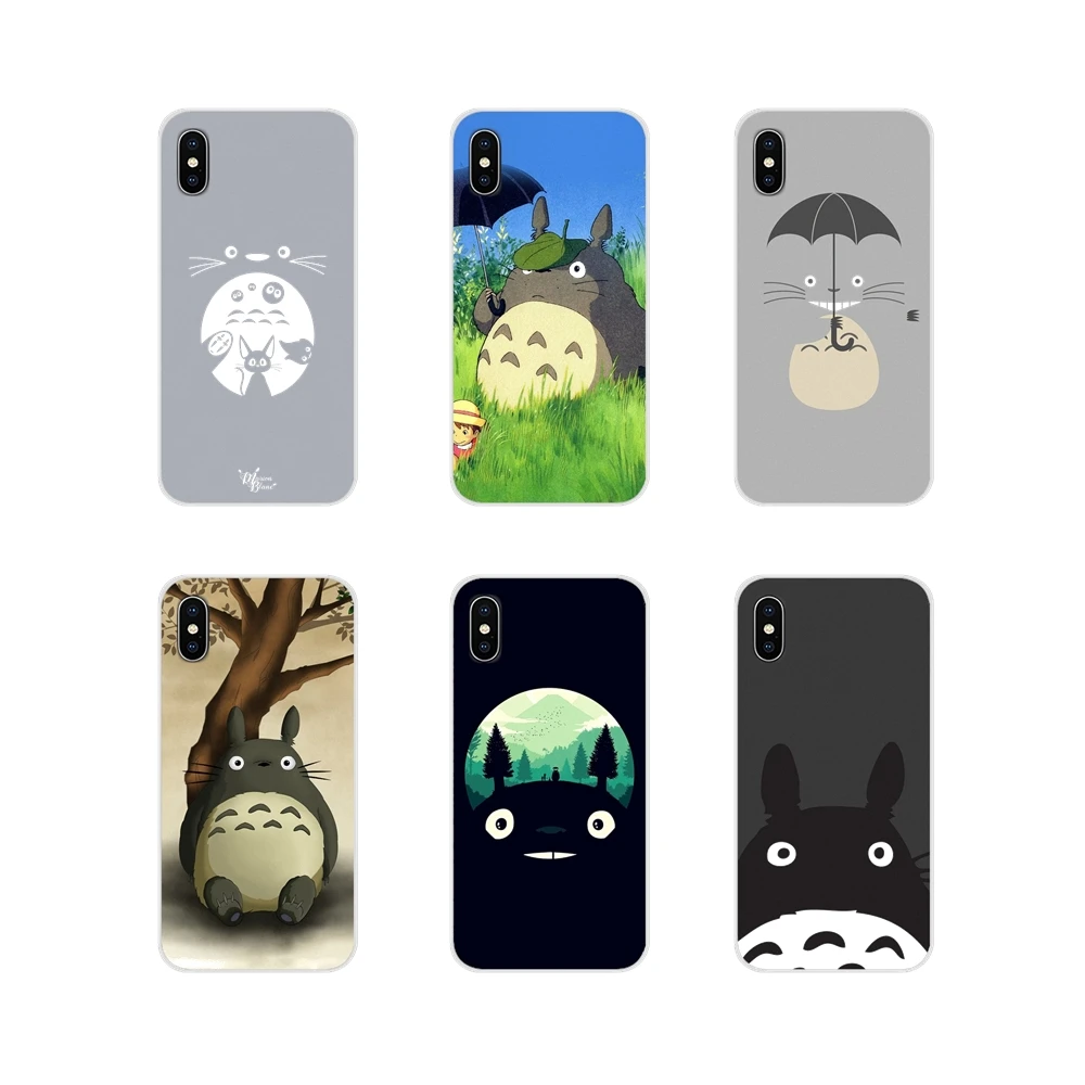 Мягкий чехол для Xiaomi Mi4 Mi5 Mi5S Mi6 Mi A1 A2 5X 6X 8 9 Lite SE Pro Max Mix 2 3 2S Cute Totoro Spirited Away ghiали