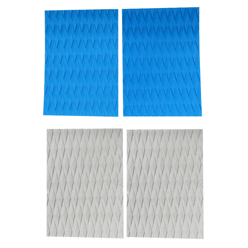 

Pack 2 Diamond Grooved Surfboard Traction Pad / Tail Pad / Deck Grip Trim Sheet