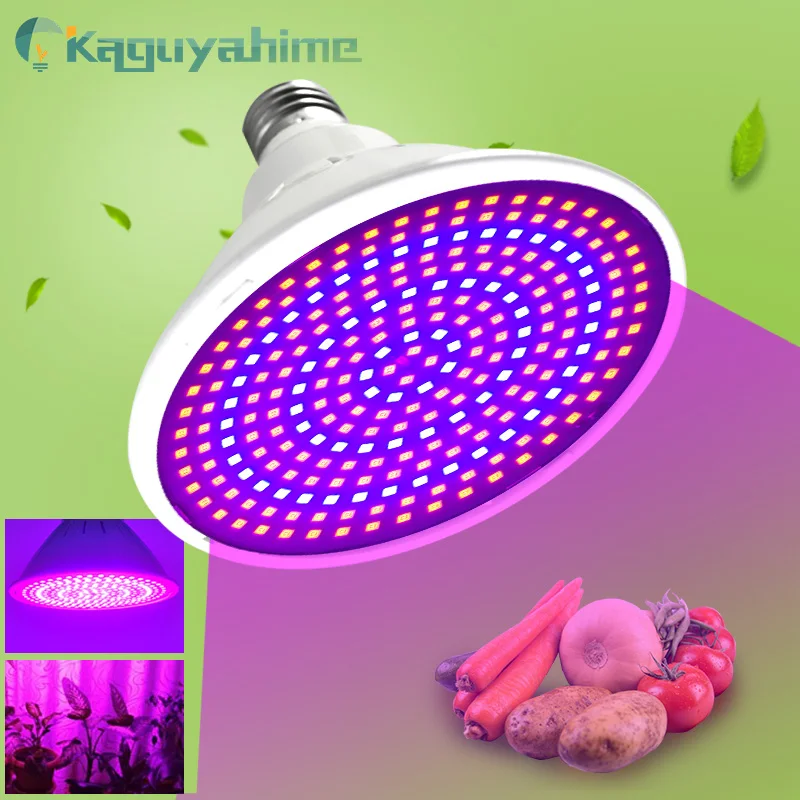 

=(K)= LED Grow Light E27 Lampada LED Grow Lamp Full Spectrum 4W 30W 50W 80W Indoor Plant Lamp IR UV Flowering Hydroponics