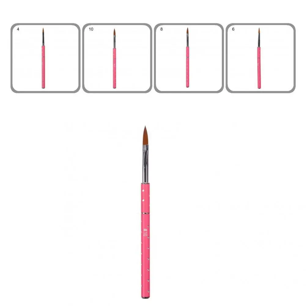 

Manicure Pen Multi-purpose Portable Simple Operation DIY Manicure Brush Nail Art Pen Tool Nail Brush for Students