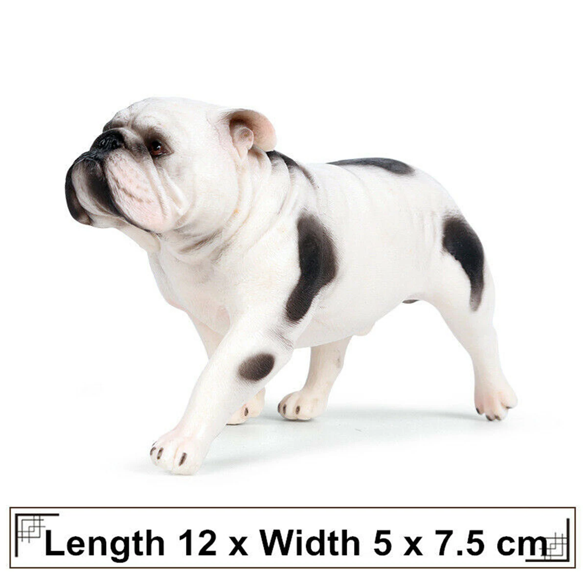 Большая британская бульдог собака фигурка для домашних животных животное питбул