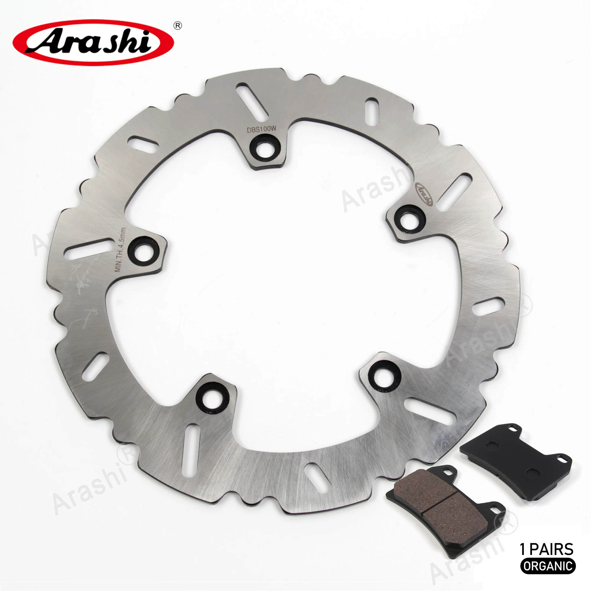 

ARASHI CNC Rear Brake Disc Rotor Brake Pad For BMW F 800 GT 2013-2015 Motorcycle Disks Rotors Pads F800GT 2013 2014 2015